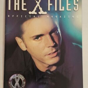 The X-Files Official Magazine Cover - Purple Blue Gradient